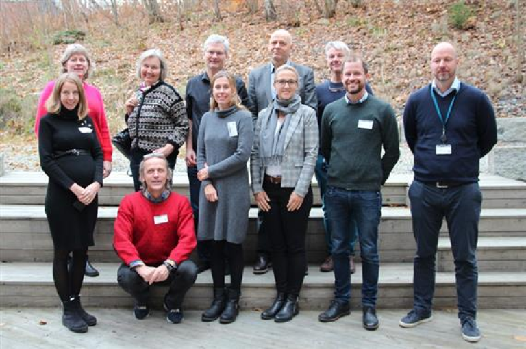 Deltakere på første møte i samarbeidsforumet i november 2019.
